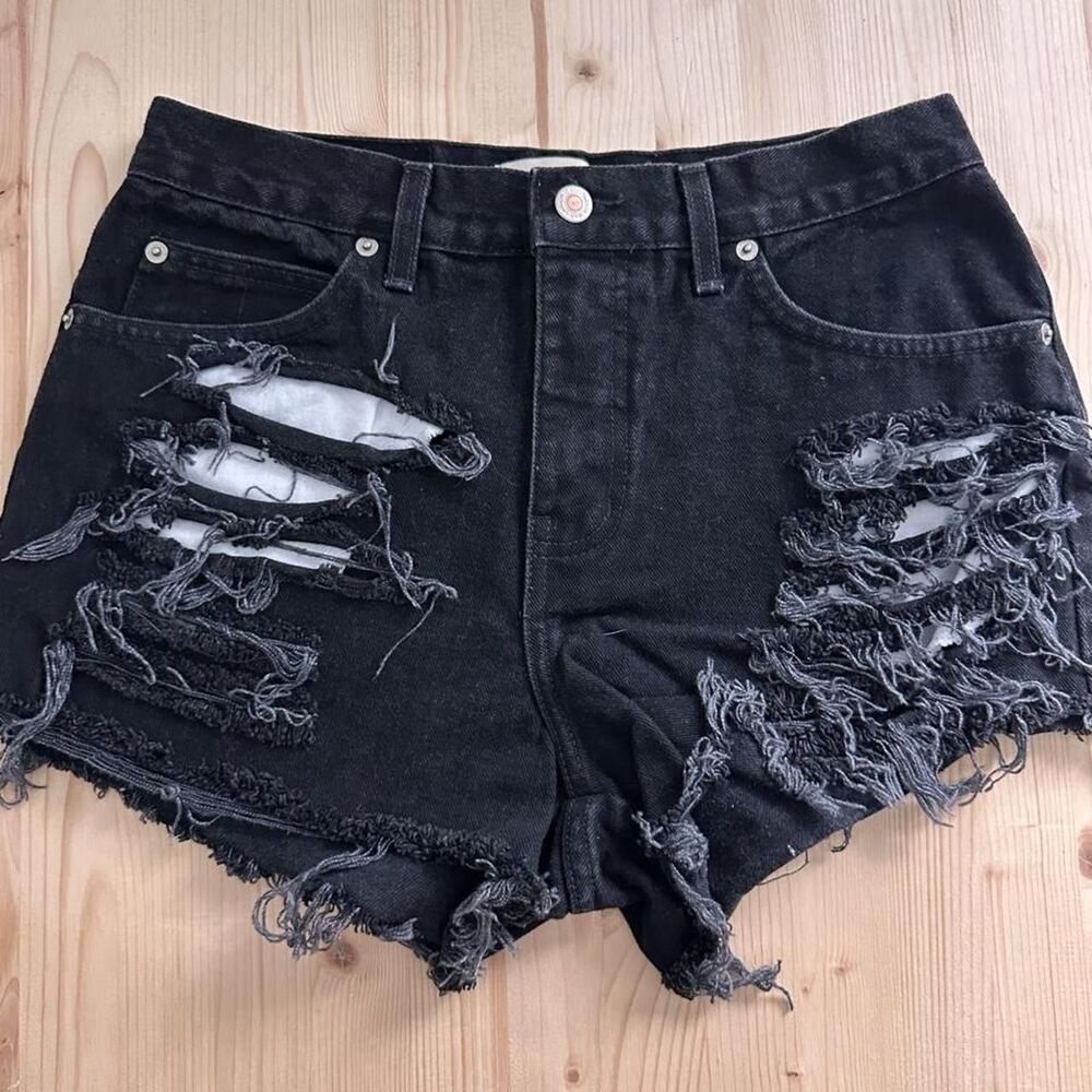 American-vintage Women's Black Shorts
